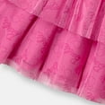 thumbnail image 6 of Barbie Kid Girls Tutu Dress Glitter Letter Graphic Long Sleeves Mesh Fairy Dress Sizes 6-12, 6 of 10