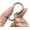 Antique Silver, variant on 2pcs 2 Inches Carabiner Spring Snap Hook Paracord Camping Keychain Accessories Push Gate Spring Clips HR8 (Antique Brass)