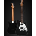 thumbnail image 3 of Guitarra eléctrica WestCreek TT-50KS Solid Body Caoba Black, 3 of 6