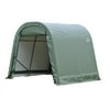Shelterlogic ShelterCoat Garage 11' x 16' x 10' ft, Round Style Shelter, Green, Fabric