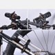 thumbnail image 2 of Nuevo soporte para lámpara de bicicleta, soporte para linterna, accesorios para bicicleta de montaña, soporte para lámpara de liberación rápida (rojo) JM JM, 2 of 4