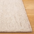 thumbnail image 3 of SAFAVIEH Ebony Magdalena Solid Area Rug, Beige/Ivory, 6' x 6' Square, 3 of 10
