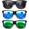 thumbnail image 1 of MEETSUN Gafas de sol polarizadas para mujeres y hombres de moda clásico retro estilo de diseñador moda protección UV400, 1 of 4
