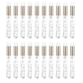 thumbnail image 1 of Qarigey 20 Pieces Lash Shampoo Brushes Cosmetic Off Remover Peel Lash Tool Pinceles de maquillaje y herramientas Oro plateado, 1 of 1