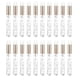 thumbnail image 1 of Soidarity 20 Pieces Lash Shampoo Brushes Cosmetic Off Remover Peel Lash Tool Pinceles de maquillaje y herramientas Oro plateado, 1 of 1