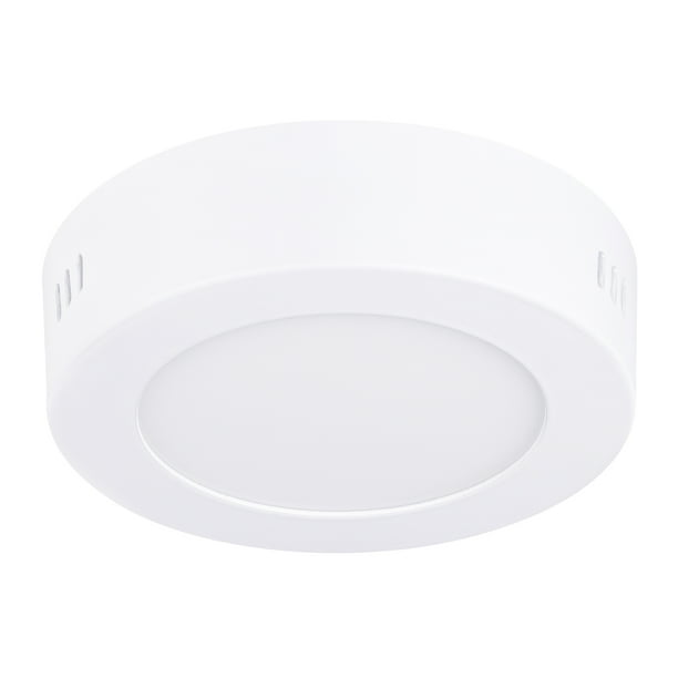 Estevez Luminario LED de Sobreponer Redondo Drum CCT 6W Ø105mm Blanco