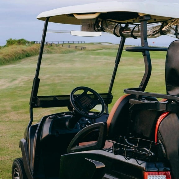 Masteelf Golf Cart Side Mirrors with Convex Lens for Improved Rear View and Safety Accessories