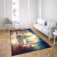 thumbnail image 4 of Merry Christmas American Shorthair Santa Hat Xmas Tree Winter Holiday Indoor Rug Cat Lover Kitten Owner Gifts Carpet Living Bed Room Sofa Home Decor - 01013, 4 of 5