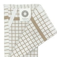 thumbnail image 2 of Hampton 16-Piece Check Dishcloth Set in Beige, 2 of 2
