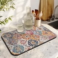 thumbnail image 3 of Washable Rubber Vintage Dish Drying Mats for Kitchen Counter Home Large Coffee Bar Pad Accessories and Decor for Utensils Stemware 19.5''x12'', 3 of 6