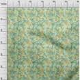 thumbnail image 3 of oneOone Cotton Poplin Light Green Fabric Watercolor Craft Projects Decor Fabric Printed By The Yard 42 Inch Wide, 3 of 4