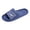 Z11-Dark Blue, variant on XINPING Bathroom Slippers for Women Men, Soft Thick Non Quick Drying Breathable Slides, Portable EVA Footwear for Travel, Bathroom, Pool, Daily Casual Wear