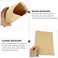 thumbnail image 3 of FESTFENDS 50Pcs Khaki Kraft Envelopes Classic Envelope for Business Use and Letter Writing, 3 of 8