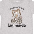 thumbnail image 4 of Inktastic Stick Girl I Am Going to Be a Big Cousin Boys or Girls Toddler T-Shirt, 4 of 5