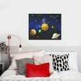 thumbnail image 4 of Naloa Solar System Print Canvas Bathroom Wall Art,Bathroom Wall Art Decoration, Canvas Poster Prints,Decorative Paintings for Living Room, Bathroom, Kids Room, 4 of 6