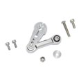 thumbnail image 2 of Servobrazo de dirección de aleación de aluminio RC de 25 dientes con bocina para Arrma 1/8 6S Kraton Senton Plata, 2 of 4