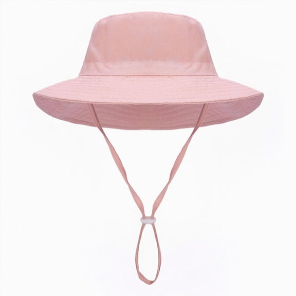 Enyan Kids Sun Hat UPF 50 Boys Girls Protection Hat Wide Brim Beach Hats with Mesh and Adjustable Chin Strap
