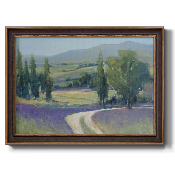 Lavender Meadow II Premium Framed Canvas- Ready to Hang