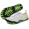 thumbnail image 1 of Zapatos Agua Descalzo Playa Secado Rápido Antideslizante para Hombre Mujer (40) Blanco, 1 of 8