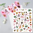 thumbnail image 3 of JYYYBF Christmas Nail Stickers, Self-adhesive Santa Claus Snowflake Elk Pattern Winter Nail Design for Christmas Nail Decoration, 3 of 8
