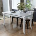 thumbnail image 1 of vidaXL Dining Table 116x66x76 cm High Gloss White, 1 of 3