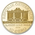 thumbnail image 2 of 2024 Austria 1/10 oz Gold Philharmonic BU, 2 of 3