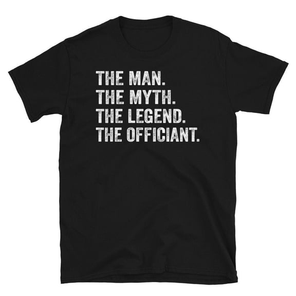 Wedding Officiant T-Shirt Vintage Marriage Officiant Gifts Ordained Minister Shirt
