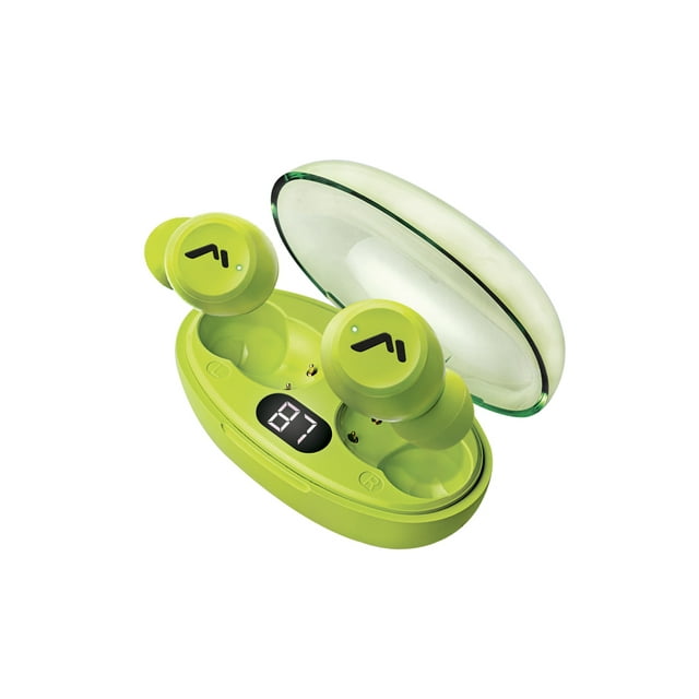 Audífonos True Wireless Mitzu Tapa Transparente MH-9115GR