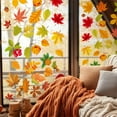 thumbnail image 7 of Double-sided Printing Window Clings,Autumn Leaves Stickers,Reusable Thanksgiving Day Decorations,for Christmas Halloween Glass Window Classroom Bulletin Board, 7 of 7