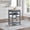 Grey+Wood, variant on Kitchen Island Cart Rolling Marble Top 30"x22", 4 Drawers Ventilated Bins Slide-Out Basket Locking Wheels for Prep Dining, White