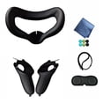 thumbnail image 2 of Para Oculus Quest 2 Controlador de auriculares Accesorio Cubierta de lente Almohadilla facial Correas de mano Universal Accesorios Electrónicos, 2 of 9