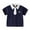 Navy, variant on TAIAOJING Boys Short Sleeve Shirt Summer T-Shirt Casual Kids Tops With Breathable Collar For Toddler & Children Holiday 5-6Y