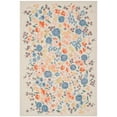 thumbnail image 5 of Martha Stewart  by  Watercolor Garden Wool Rug Cloud 7'9" x 9'9" 8' x 10' Indoor Living Room, Bedroom, Dining Room Rectangle, 5 of 5
