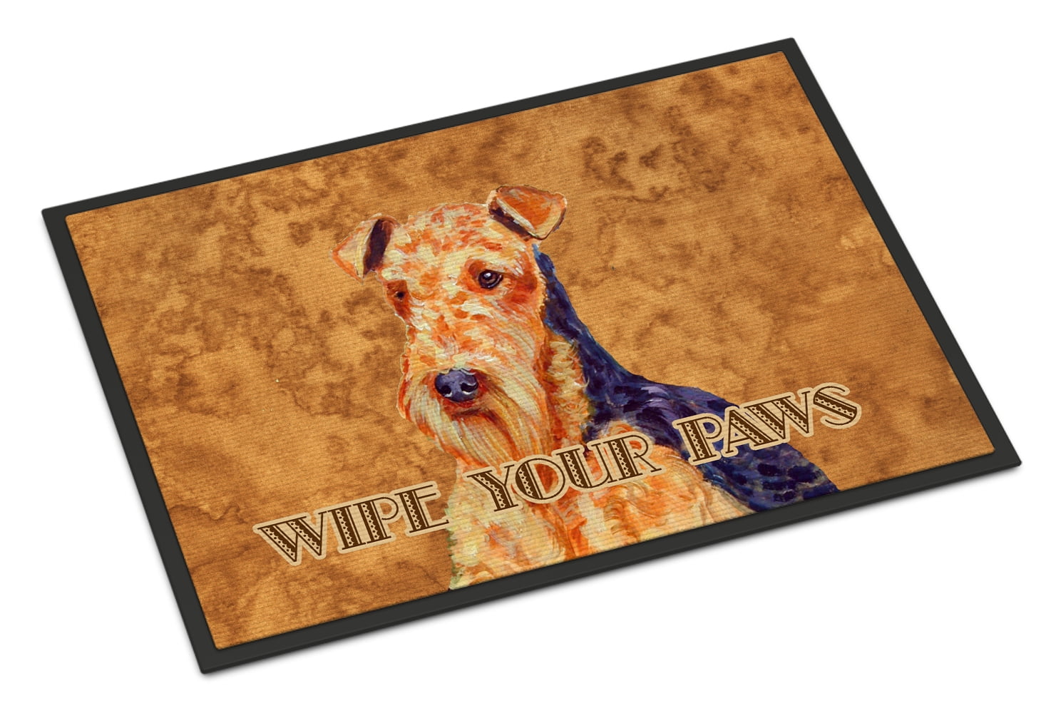 Airedale Wipe your Paws Door Mat