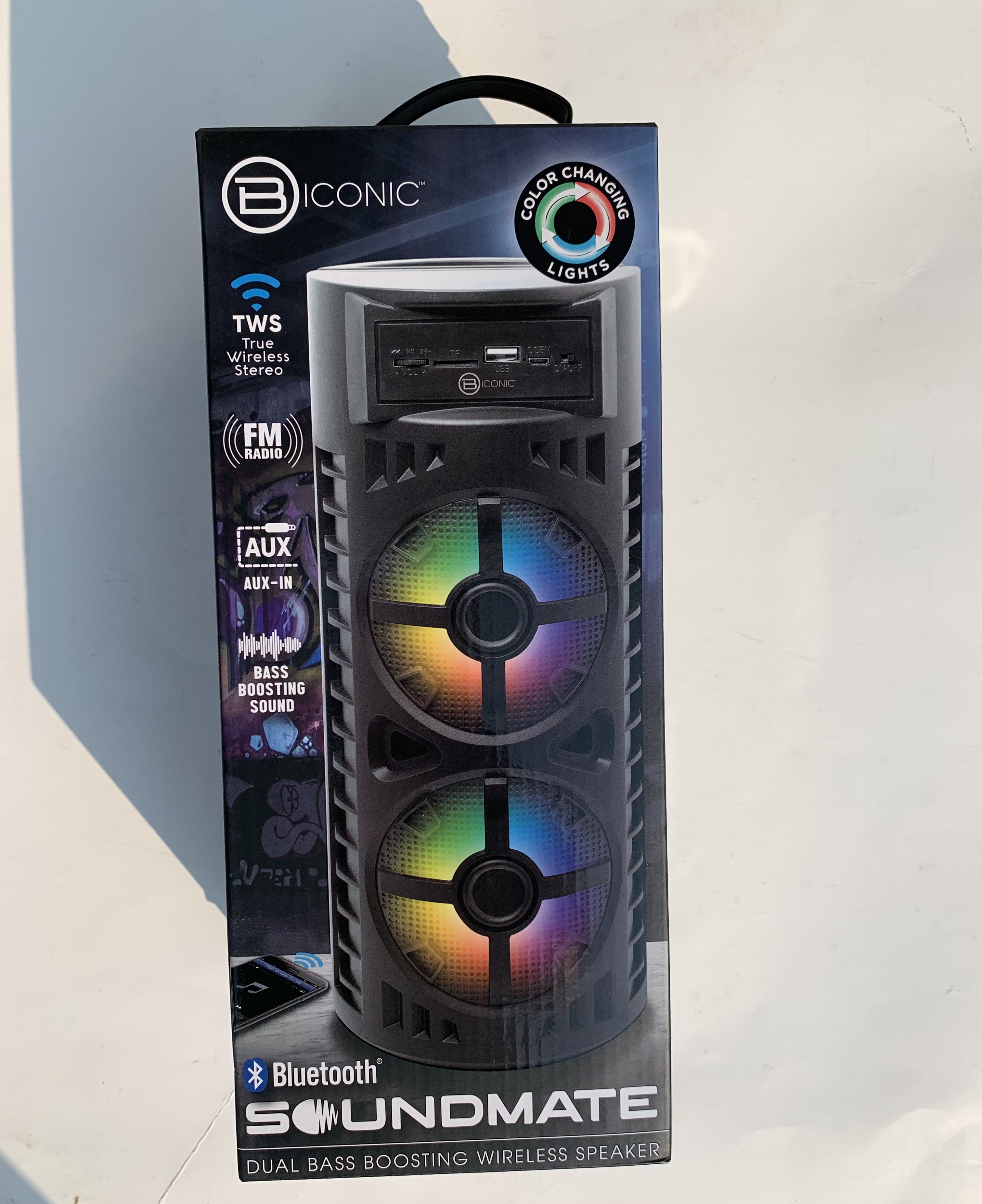 Biconic BC-AU-BS-115-BK SOUNDMATE Dual Bass Boosting Wireless