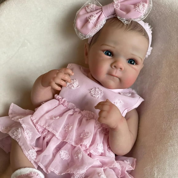 Reborn Baby Doll OtardDolls de 50 cm con cuerpo completo de vinilo para niños