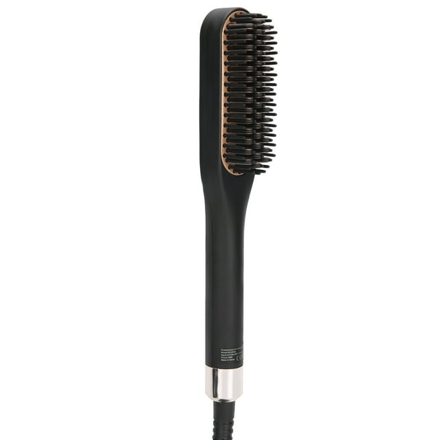 Beard Straightening Comb, Convenient Beard Straightener Brush Light Weight Electric Men Hair Straightener, Ladies Mini Straight Hair Comb For Hair Comb EU Plug,US Plug