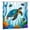 Color 7, variant on Joocen Stained Glass Sea Turtle And Fish Polyester Shower Curtain For Home Bathroom Bath Tub Decoration 72x72 inch