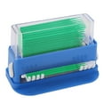 thumbnail image 3 of Disposable Micro Applicator Tip Bendable Sticks Brush Dispenser with Box Green, 3 of 7