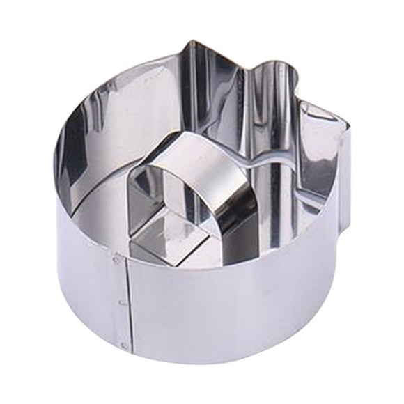Back to School! mtvxesu Molds, Baking Tools Stainless Steel Cake with Push Sushi Cutting Tool Jello Molds Food Mold Up to 50% Off