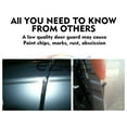 thumbnail image 5 of Black Car Door Edge Guard Molding Trim DIY Protectors Strip, 5 of 6