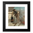 thumbnail image 2 of Herbert Gustave Schmalz 12x14 Black Modern Framed Museum Art Print Titled - Zenobia's Last Look on Palmyra (1888), 2 of 5