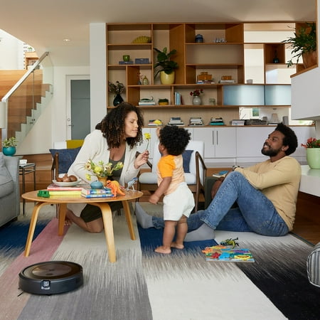 iRobot Roomba j7+ (7550) Wi-Fi Connected Robot Vacuum with Automatic Dirt Disposal - Graphite