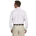 thumbnail image 3 of Harriton Men's Tall Easy Blendâ„¢ Long-Sleeve Twill Shirt with Stain-Release - M500T, 3 of 4