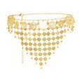 thumbnail image 2 of kusrkot Waist Chain Belly Dance Chain for Performance Summer Beach Wedding, 2 of 9