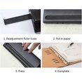 thumbnail image 4 of Industrial 6 Hole Punch Binder Hole Punch 6 hole pitch adjustable hole punch for magazine/document, 4 of 5