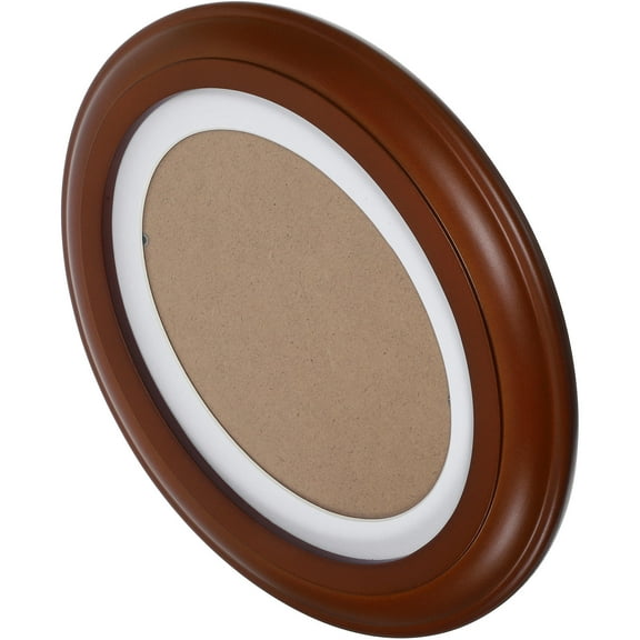 Beaupretty Wall Photo Frame Oval Wood for People Who 1 Pcs