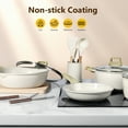 thumbnail image 4 of GIPP 22pcs Kitchen Cookware Sets, Ceramic Nonstick Pots and Pans Set,Dishwasher Safe Induction Cookware, 4 of 11