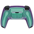 thumbnail image 2 of eXtremeRate Chameleon Green Purple Remap Kit Upgrade Board Back Shell 4 Buttons for PS5 Controller BDM 010/020, 2 of 6