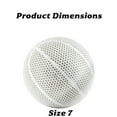 thumbnail image 4 of Airless Basketball | 3D Printed Basketball Size 7 | No Pump Needed | Quiet & High Bounce | Indoor & Outdoor Use, 4 of 6